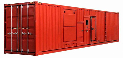 Дизельный генератор MGE P1200PS 10500 В в контейнере ДЭР