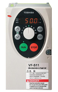 Частотный преобразователь TOSHIBA VFS11-4015PL-WN 1,5кВт 380В